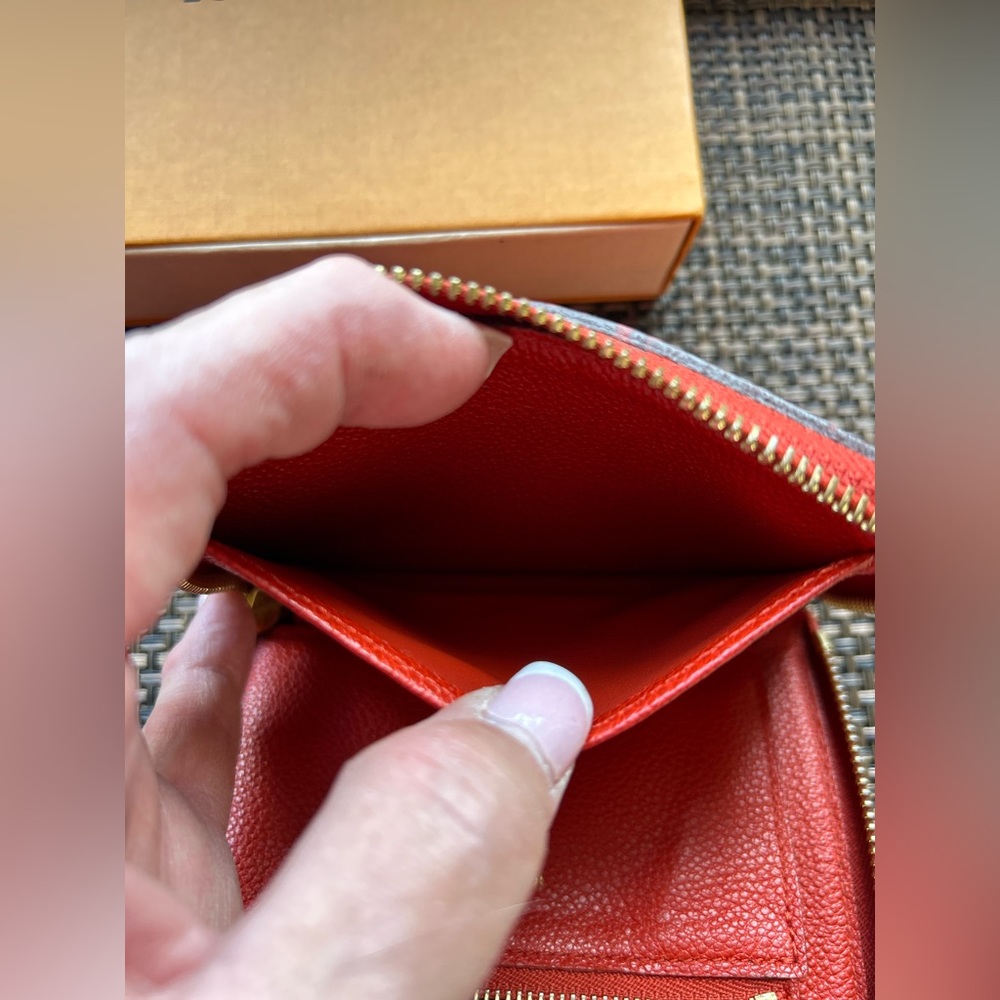 Louis Vuitton Empreinte Leather Compact Zippy Wallet TS1163 - Picture 8 of 9